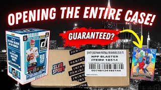 WHAT WILL MY GUARANTEED CASE HIT BE? - Opening a Sealed Case of 2025 Donruss Football Blasters