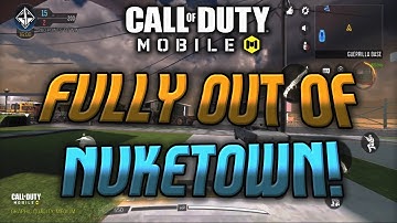 Call of Duty Mobile: FULLY OUT OF & UNDER MAP NUKETOWN GLITCH (CODM Out of Map Glitches)