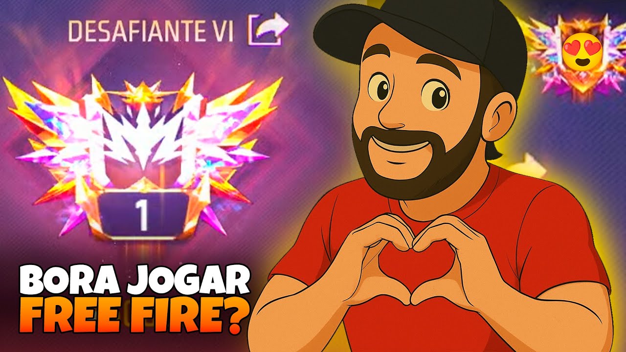 CHAZZAN AO VIVO - DESAFIO!! 5 BOOYAHS = CODIGUINS, BORA JOGAR FREE FIRE? 🏆🎁