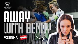Iš arti: JUVENTUS moterų Europos kelionė į Vieną! ✈️⭐ | Moterų Čempionių lyga | VLOG