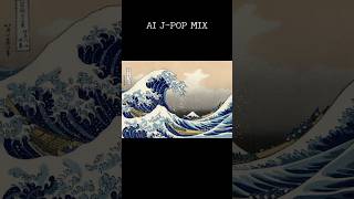 J-POP × 北斎 [ short ver. ]  #aimusicmix #jpop  #hokusai  #zizogroove #shorts