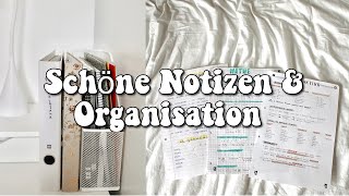 BACK TO SCHOOL || Schöne Notizen, Organisation