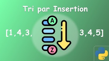 Tri Par Insertion avec Python