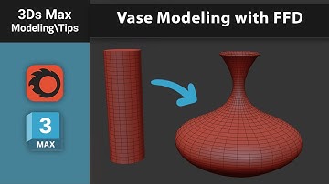 Create a Realistic 3D Vase in Minutes | 3ds Max FFD Workflow