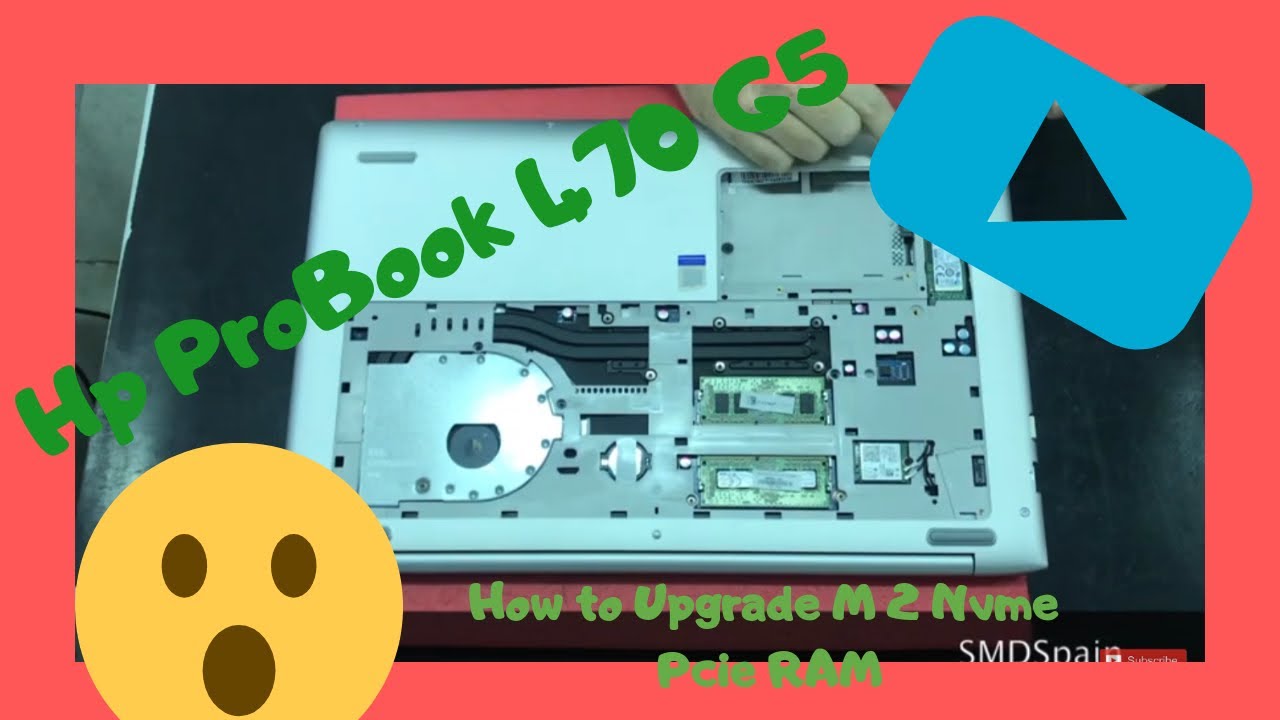 How to Upgrade M 2 Nvme Pcie SSD RAM Hp ProBook 470 G5 Disassembly