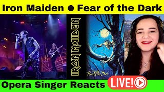 Iron Maiden - Fear of the Dark - FIRST TIME REACTION! | Opera Singer Reacts LIVE