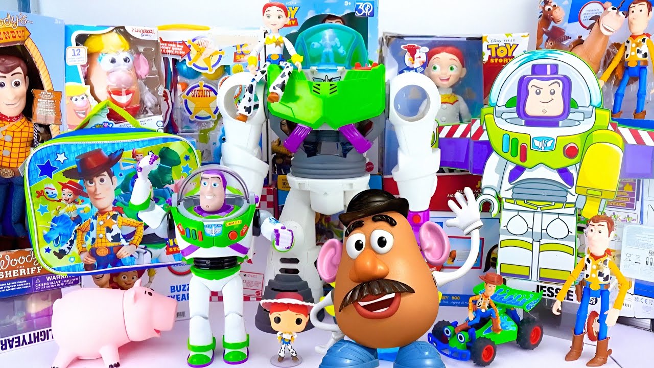 Disney Pixar Characters Toys Collection Unboxing Review | Toy Story