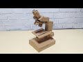 Comment fabriquer un microscope en carton