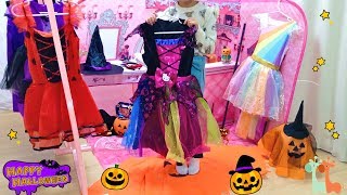キッズテント ハロウィンのドレス屋さん ハローキティドレス  / Halloween Costume Shopping! The Pop Up 3D Playscape Boutique