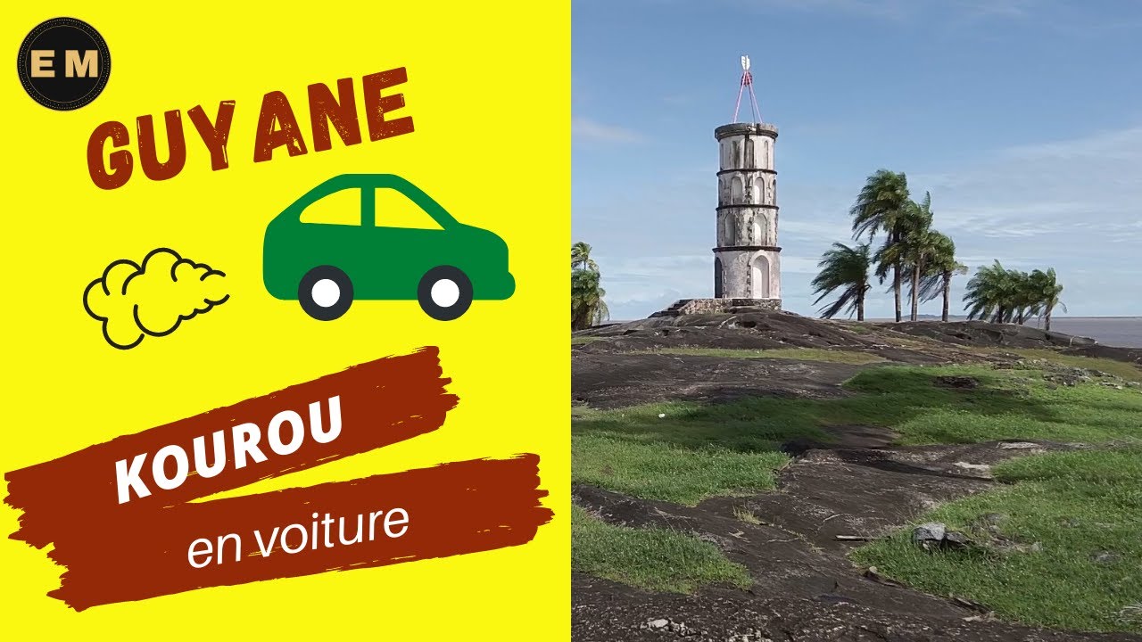Guyane - Kourou - Un petit tour en voiture.