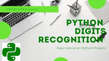 PYTHON DIGITS RECOGNITION (SKLEARN) PROJECT !!!! STEP BY STEP !!!! SOURCE CODE