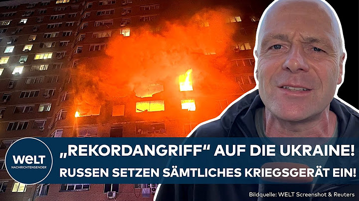 PUTINS KRIEG: Ukraine so heftig unter Beschuss wie nie zuvor! Medien sprechen von "Rekordangriff"