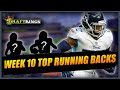 Target these FIVE RUNNING BACKS for DraftKings Week 10 NFL DFS