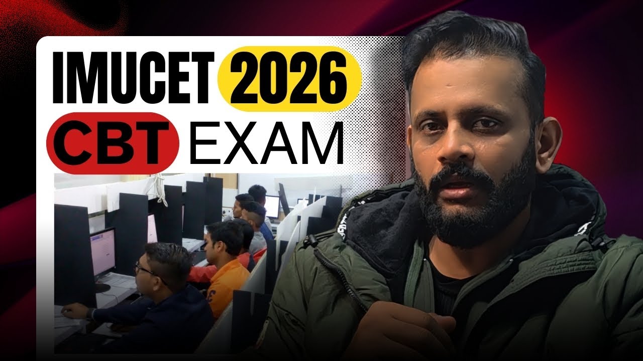 IMUCET CBT vs Paper Exam 2026 | How to Attempt IMU CET Computer Based Test Correctly