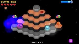 Q*bert rebooted (android gameplay)