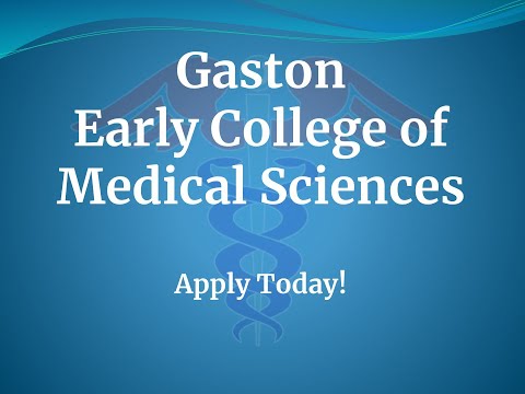 Gaston Early College of Medical Sciences 2021