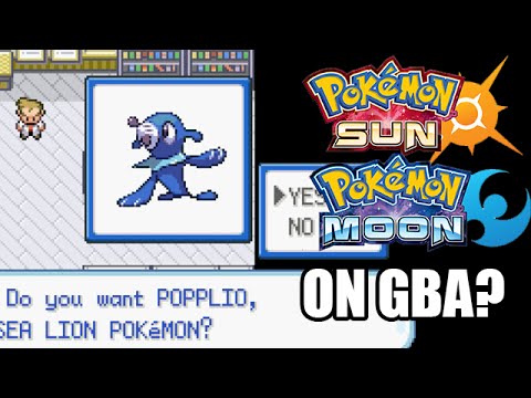 Pokemon Sun and Moon GBA - Part 1 - YouTube