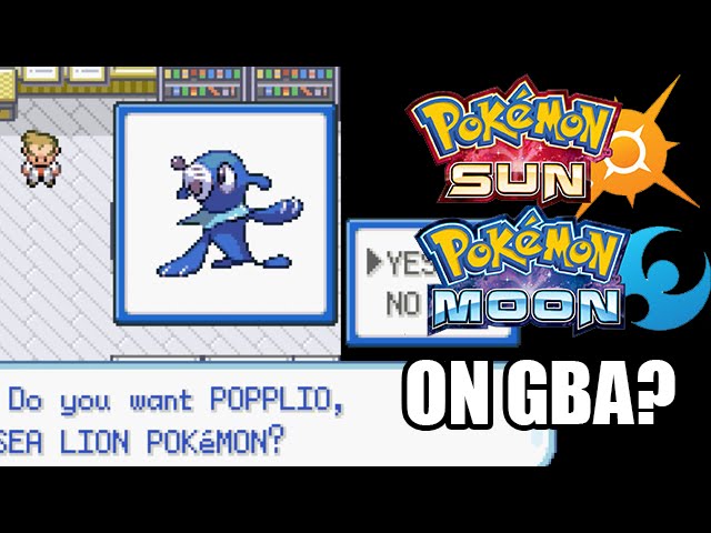 Pokemon Sun Moon GBA ROM Download - GameBoy Advance(GBA)