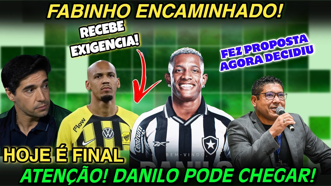 🚨NEGÓCIO FECHADO POR DANILO! FABINHO LIBERADO? | TUDO SOBRE A FINAL E ROMULO JOGA?
