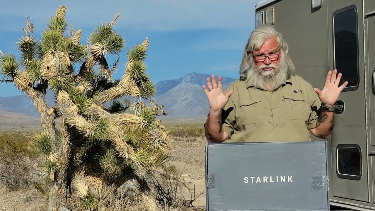 Van Life Essentials How to SET UP AND USE STARLINK While Living in a Van