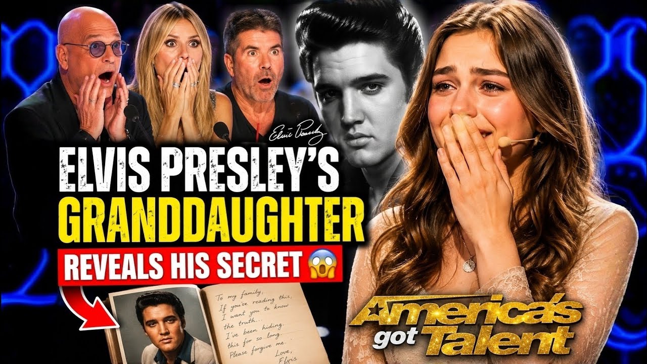 Elvis Presley’s Granddaughter Breaks Down on Stage… What She Revealed Left Judges SPEECHLESS 😳