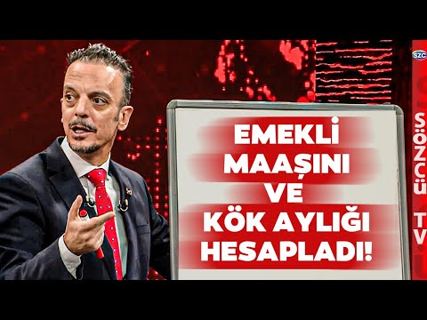 İşte Emekli Maaşı Zam Oranı ve Kök Aylık Hesabı! Emin Yılmaz Rakam Verdi