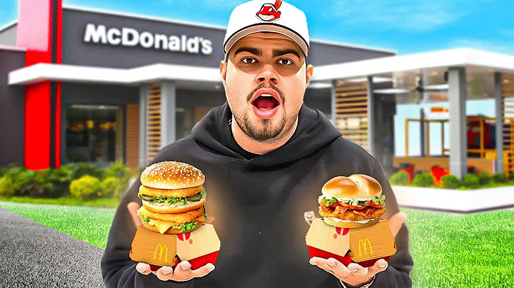 McDONALD'S NEW CHICKEN BIG MAC AND CHICKEN BACON R...