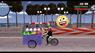 Gta sa mobile CJ stunter gerobak sayur