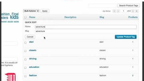 How to Manage Product Tags in Woocommerce Wordpress Plugin - ISPAZE.COM