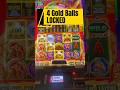 Is This A Bonus For Sure? 4 Locked Golds #slot #slots #gamble #freespins #moneywheel