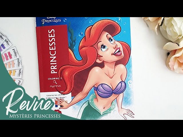 REVUE] COLORIAGES MYSTERES PRINCESSES - Hachette heroes 