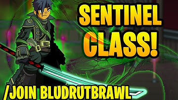 AQW - Sentinel Class in /JOIN BLUDRUTBRAWL (Gameplay)