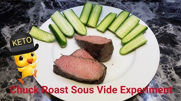 Chuck Roast Beef Sous Vide Experiment