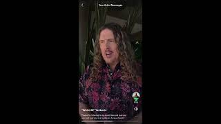 "Weird Al" Yankovic - Spotify Wrapped 2023 Thank You Video