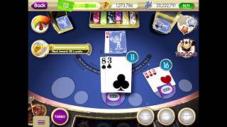 How To Play myVegas Blackjack App 2020 screenshot 1