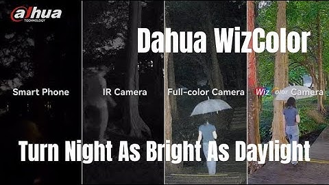 Dahua WizColor Series | Turn Night As Bright As Daylight