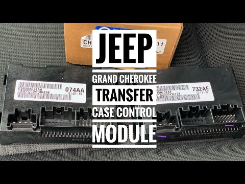 Jeep Grand Cherokee WK2 Transfer Case Control Module – how to replace and fix noise during start up