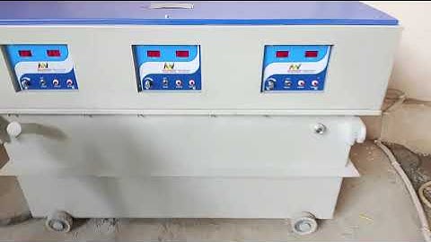 100KVA Servo Stabilizer for Factory I Call 9999369689 I #servovoltagestabilizer #machine #servomate