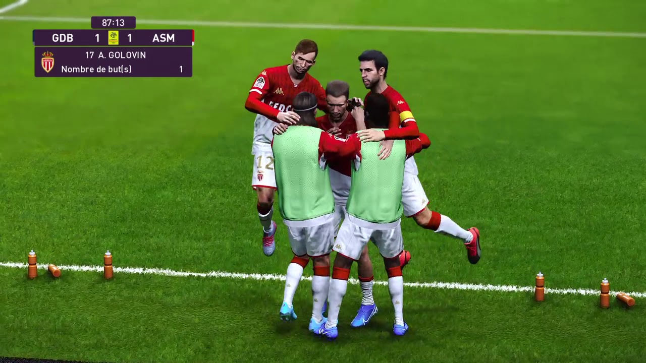 eFootball PES 2020 coup franc à la dernière minute !