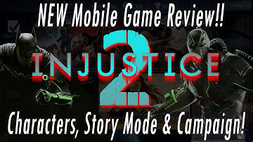 NEW Injustice 2 Mobile Game Released Worldwide! Update 1.3 Review Characters, Challenge & Story Mode