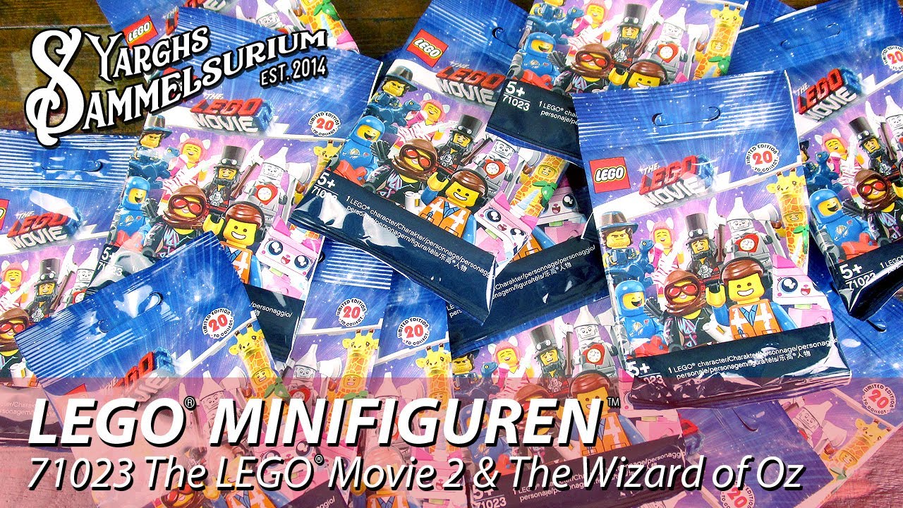 Review LEGO Minifiguren 71023 - LEGO Movie 2 - Unboxing deutsch - YouTube