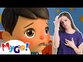 Sick song  mygo sign language for kids  lellobee kids songs