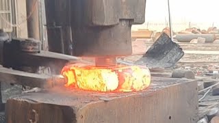 Dangerous Biggest Heavy Duty Hammer Forging Process | Amazing heavy duty forge video