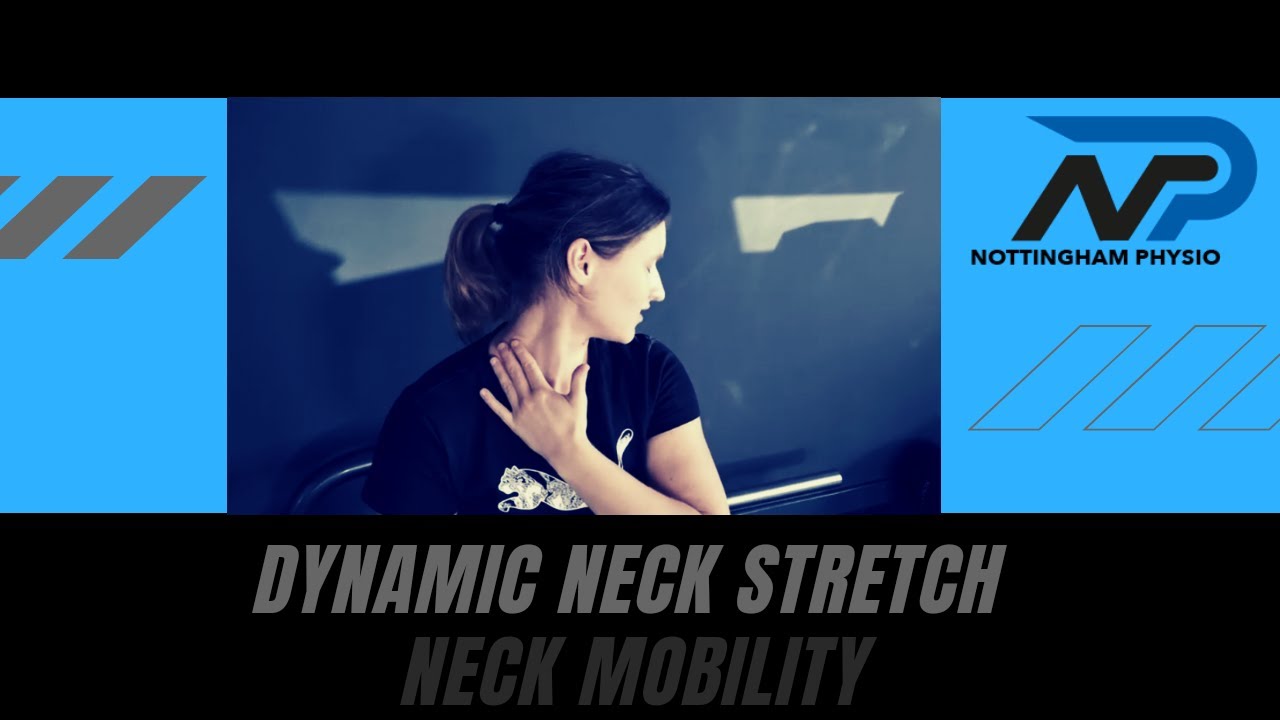 Dynamic stretch for neck pain - YouTube