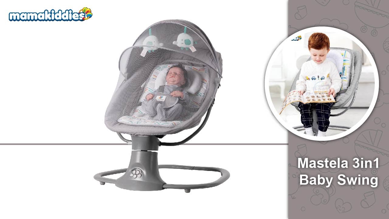 Balancelle électrique de luxe 3in1 multi functional Bassinet – Mastela -  RAYHANA BOUTIQUE