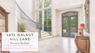 Gated Estate | 4833 Walnut Hill Lane