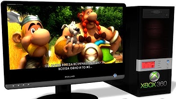XENIA Xbox 360 Emulator - Asterix at the Olympic Games (2007). Vulkan api Build. Test run on PC #2