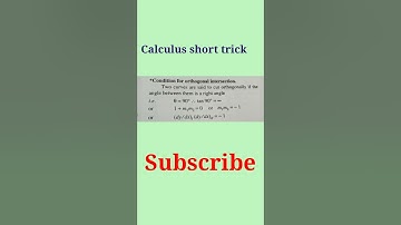 Angle between two curves/#knowledgetime /#maths /#shorts