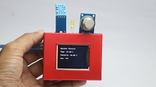 Make Arduino Local Weather Station With Gas Leakage Detection And Alert