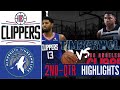 Los Angeles Clippers vs Minnesota Timberwolves Highlight 2nd-QTR | 2020-21 NBA Season